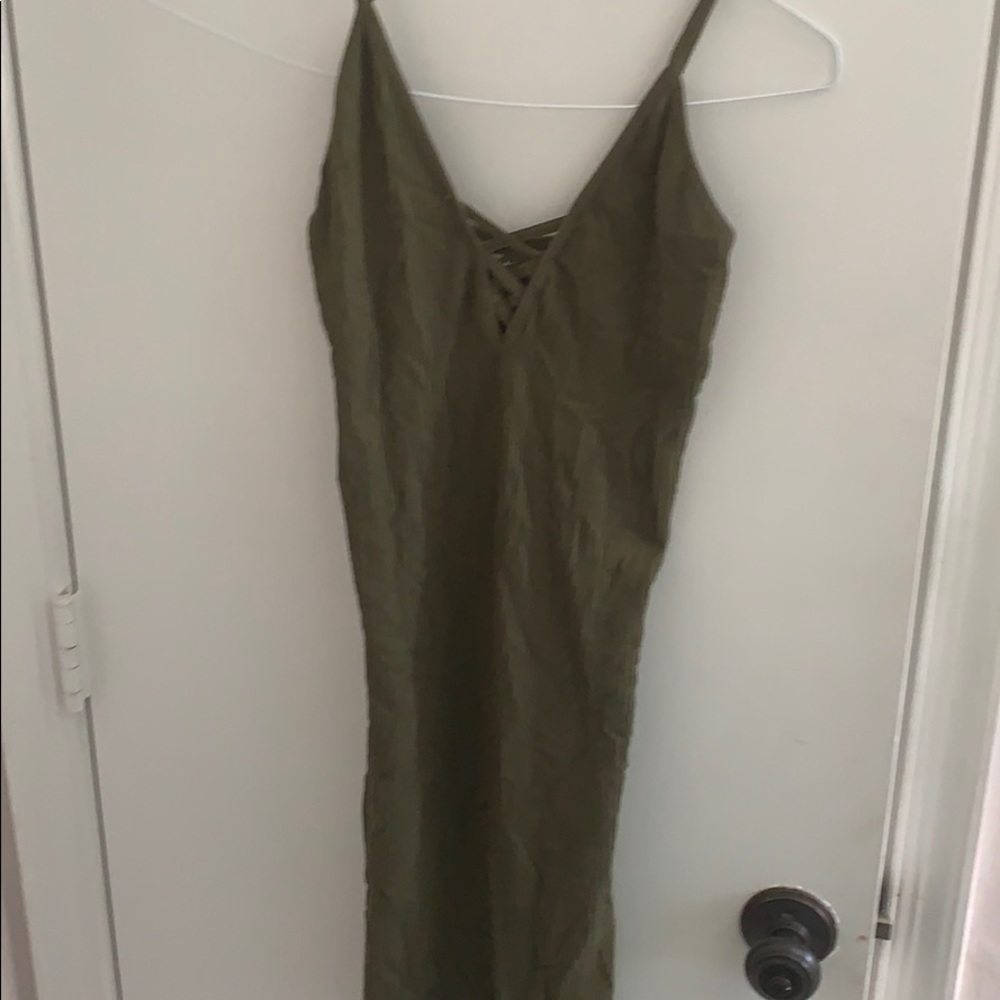 New Kathy army green dress! Bodycon!